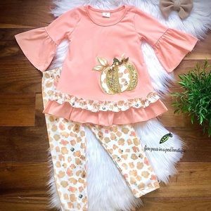 Glam Pumpkin Pants Set